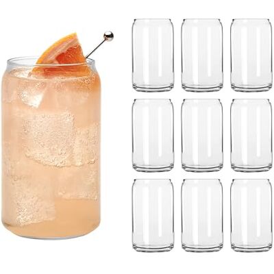Libbey 70462 Verre à boire, « GLASS CANS », 473 ml, lot de 12 - Publicité Libbey 70462 Verre à boire, « GLASS CANS », 473 ml, lot de 12 - Publicité