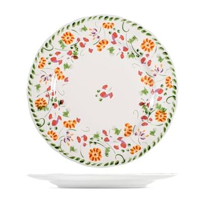 H&H Lot de 6 assiettes plates diamantées en Stoneware décorées Ø 27 cm – Assiettes élégantes et résistantes pour un usage quotidien – Lavables au lave-vaisselle et au micro-ondes - Publicité H&H Lot de 6 assiettes plates diamantées en Stoneware décorées Ø 27 cm – Assiettes élégantes et résistantes pour un usage quotidien – Lavables au lave-vaisselle et au micro-ondes - Publicité