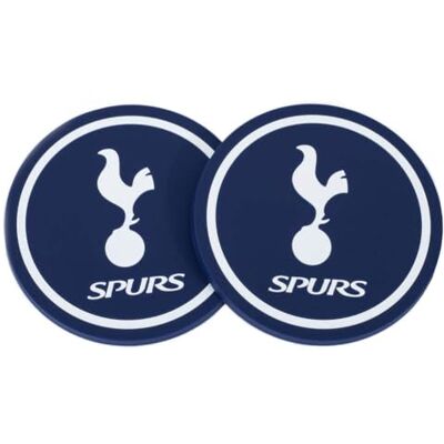 Tottenham Hotspur F.C. Lot de 2 sous-Verres - Publicité Tottenham Hotspur F.C. Lot de 2 sous-Verres - Publicité