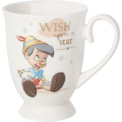 Disney DI365 Mug avec motif de Pinocchio et inscription « Wish Upon a Star » - Publicité Disney DI365 Mug avec motif de Pinocchio et inscription « Wish Upon a Star » - Publicité