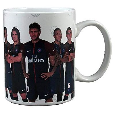 Mug PSG Players NEYMAR MBAPPE CAVANI VERRATTI ALVES Collection officielle PARIS SAINT GERMAIN - Publicité Mug PSG Players NEYMAR MBAPPE CAVANI VERRATTI ALVES Collection officielle PARIS SAINT GERMAIN - Publicité