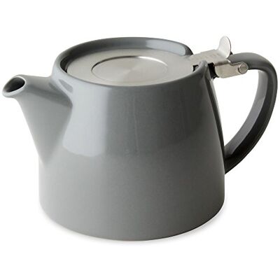 FORLIFE Théière Stump avec couvercle SLS et infuseur, 532 ml, gris - Publicité FORLIFE Théière Stump avec couvercle SLS et infuseur, 532 ml, gris - Publicité