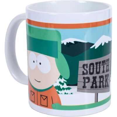 Pyramid South Park Kyle Tasse en céramique blanche – Tasse à café emblématique du personnage emblématique, passe au lave-vaisselle et au micro-ondes, 325 ml, idéale pour les fans de Kyle - Publicité Pyramid South Park Kyle Tasse en céramique blanche – Tasse à café emblématique du personnage emblématique, passe au lave-vaisselle et au micro-ondes, 325 ml, idéale pour les fans de Kyle - Publicité