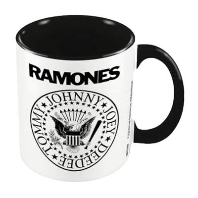 Ramones - The Ramones Logo Mug - Black - Inner - Mug - Publicité Ramones - The Ramones Logo Mug - Black - Inner - Mug - Publicité