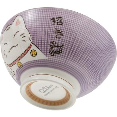 lachineuse Grand Bol à Ramen Japonais Teinte Mauve ⌀ 17,5 cm Contenance 1000 Ml Chat Maneki Neko Bol à Riz, Petit Déjeuner & Soupe Déco d'Asie et du Japon Cadeau Vaisselle Japonaise - Publicité lachineuse Grand Bol à Ramen Japonais Teinte Mauve ⌀ 17,5 cm Contenance 1000 Ml Chat Maneki Neko Bol à Riz, Petit Déjeuner & Soupe Déco d'Asie et du Japon Cadeau Vaisselle Japonaise - Publicité