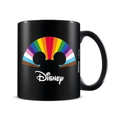 Pyramid Disney Pride Tasse Mickey Mouse dans un coffret cadeau (motif Mickey Mouse) 325 ml Tasse en céramique noire Disney Coffret cadeau – Produit officiel - Publicité Pyramid Disney Pride Tasse Mickey Mouse dans un coffret cadeau (motif Mickey Mouse) 325 ml Tasse en céramique noire Disney Coffret cadeau – Produit officiel - Publicité