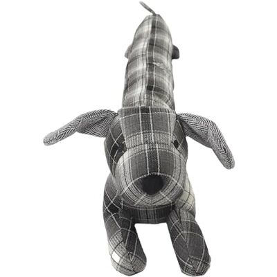Linnea Boudin de Porte en Polyester Motif quadrillés Collection Dog Retro Gris - Publicité Linnea Boudin de Porte en Polyester Motif quadrillés Collection Dog Retro Gris - Publicité