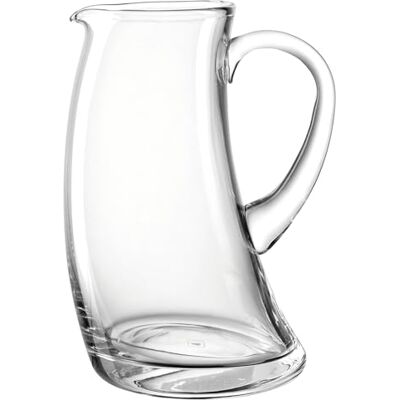 LEONARDO 070715 Swing Krug Carafe à eau en verre de qualité supérieure Capacité : 1,2 l Passe au lave-vaisselle Robuste Carafe en verre transparent - Publicité LEONARDO 070715 Swing Krug Carafe à eau en verre de qualité supérieure Capacité : 1,2 l Passe au lave-vaisselle Robuste Carafe en verre transparent - Publicité