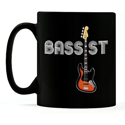 1art1 Musique Groupe, Bassiste, Guitare Tasse À Café Mug 9x8 cm - Publicité 1art1 Musique Groupe, Bassiste, Guitare Tasse À Café Mug 9x8 cm - Publicité
