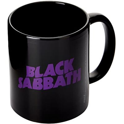 Pyramid MGB26308 Tasse à café noire Sabbath (MOR) en céramique, 325 ml - Publicité Pyramid MGB26308 Tasse à café noire Sabbath (MOR) en céramique, 325 ml - Publicité