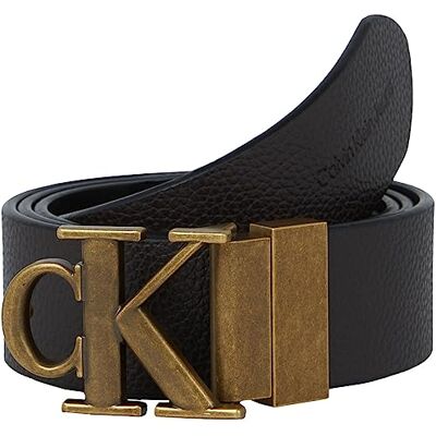 Calvin Klein Jeans Homme Coffret Cadeau Gifting Mono Ceinture Réversible, Marron (Black/Bitter Brown), 125 - Publicité Calvin Klein Jeans Homme Coffret Cadeau Gifting Mono Ceinture Réversible, Marron (Black/Bitter Brown), 125 - Publicité