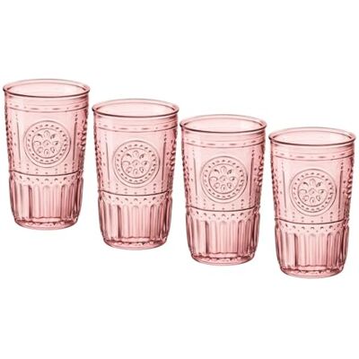 Bormioli Rocco Romantique 335944GRS021523 Verre isotherme pour boissons, jus et cocktails, barbe à papa 473 cl - Publicité Bormioli Rocco Romantique 335944GRS021523 Verre isotherme pour boissons, jus et cocktails, barbe à papa 473 cl - Publicité