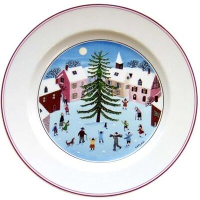 Villeroy & Boch Set 6 Assiettes Petit-déjeuner 21 cm Noël 21 cm - Publicité Villeroy & Boch Set 6 Assiettes Petit-déjeuner 21 cm Noël 21 cm - Publicité