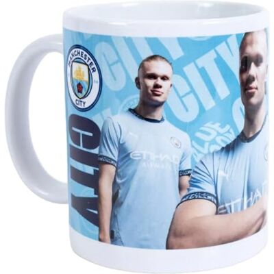 Manchester City FC - Haaland - Tasse - Publicité Manchester City FC - Haaland - Tasse - Publicité