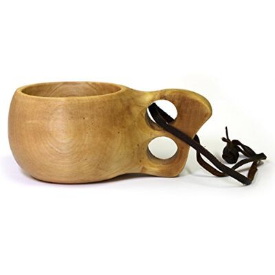 ART Kuksa Gobelet en bois 16 pour la randonnée, le camping, la cuisine, l'extérieur - Publicité ART Kuksa Gobelet en bois 16 pour la randonnée, le camping, la cuisine, l'extérieur - Publicité