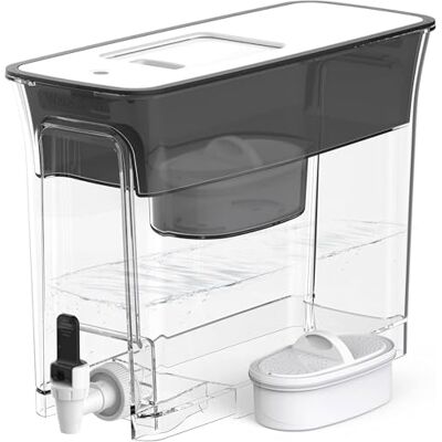 Waterdrop Distributeur de filtre à eau fin de 8,2L, grande capacité, 757L longue durée de vie, 5 fois la durée de vie, réduit le chlore, le PFOA/SPFO et plus encore, sans BPA (Filtre: WD-PF-01A Plus) - Publicité Waterdrop Distributeur de filtre à eau fin de 8,2L, grande capacité, 757L longue durée de vie, 5 fois la durée de vie, réduit le chlore, le PFOA/SPFO et plus encore, sans BPA (Filtre: WD-PF-01A Plus) - Publicité