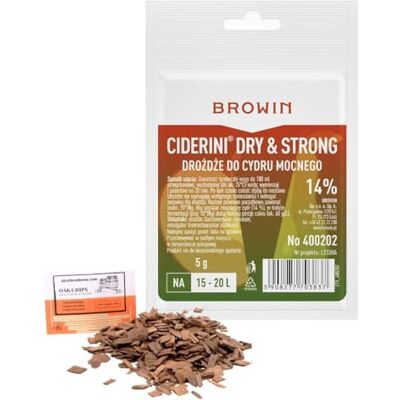 AlcoFermBrew Ciderini Levure de Cidre STRONG 5g/20L Levure pour la pomme, Sèche Levure, Levure de Vin - Publicité AlcoFermBrew Ciderini Levure de Cidre STRONG 5g/20L Levure pour la pomme, Sèche Levure, Levure de Vin - Publicité