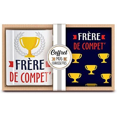 STC Coffret mug Chaussettes frere - Publicité STC Coffret mug Chaussettes frere - Publicité