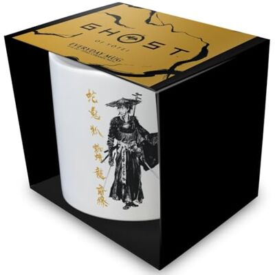 Pyramid Ghost of Yotei Atsu Mug 315 ml sous licence officielle Gamer Tasse à café Tasse à thé Tasse à thé Cadeau Gamer - Publicité Pyramid Ghost of Yotei Atsu Mug 315 ml sous licence officielle Gamer Tasse à café Tasse à thé Tasse à thé Cadeau Gamer - Publicité