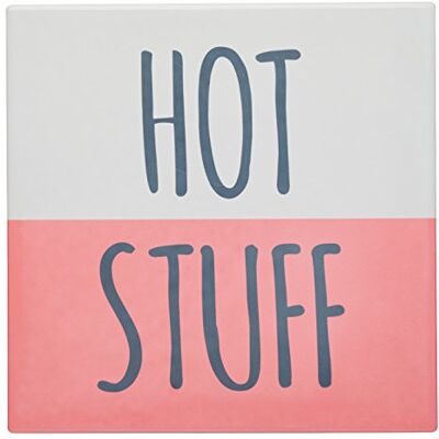 KitchenCraft KC Hot Stuff Sous-verres - rouge/blanc - Résistant à la chaleur - Publicité KitchenCraft KC Hot Stuff Sous-verres - rouge/blanc - Résistant à la chaleur - Publicité