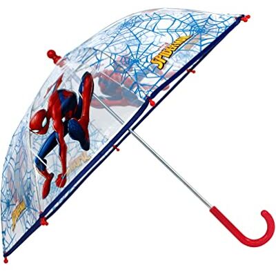 Marvel Spiderman Plastique Transparent Parapluie 24 - Publicité Marvel Spiderman Plastique Transparent Parapluie 24 - Publicité