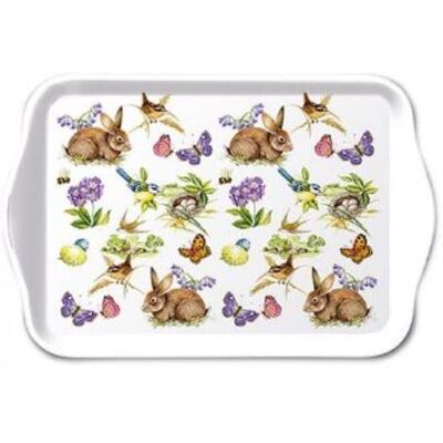 Ambiente Easter Feeling Plateau en mélamine 13 x 21 cm - Publicité Ambiente Easter Feeling Plateau en mélamine 13 x 21 cm - Publicité