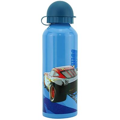 Kids Licensing HOVUK® Cars Heads Up Racing Gourde Bouteille d'eau pour enfant 500 ml en aluminium Bleu ciel 3 + y - Publicité Kids Licensing HOVUK® Cars Heads Up Racing Gourde Bouteille d'eau pour enfant 500 ml en aluminium Bleu ciel 3 + y - Publicité