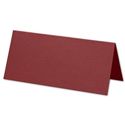 ARTOZ Lot de 1001 Cartons marque-places 100 x 90 mm Lot de 50 rouge bordeaux - Publicité ARTOZ Lot de 1001 Cartons marque-places 100 x 90 mm Lot de 50 rouge bordeaux - Publicité
