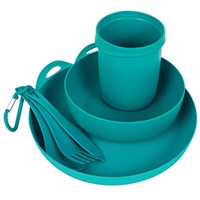SEA TO SUMMIT Delta Camp Set (bol, assiette, cutlery) - Publicité SEA TO SUMMIT Delta Camp Set (bol, assiette, cutlery) - Publicité