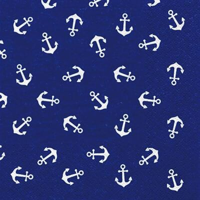 ti-flair Serviettes en papier 33x33cm 3 épaisseurs 20 pièces maritime haute qualité et durable serviettes jetables à motif serviettes d'anniversaire serviettes en papier à motif d'ancre pour mar - Publicité ti-flair Serviettes en papier 33x33cm 3 épaisseurs 20 pièces maritime haute qualité et durable serviettes jetables à motif serviettes d'anniversaire serviettes en papier à motif d'ancre pour mar - Publicité