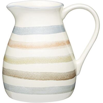 Kitchencraft - Classic Collection Striped Ceramic Milk Jug - Publicité Kitchencraft - Classic Collection Striped Ceramic Milk Jug - Publicité
