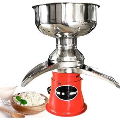 ExoticaBlend Écrémeuse Électrique Bol 5 L Séparateur de Crème Électrique 50 L/h Séparateur Centrifuge Crème en INOX 10500 TR/Min pour Séparer Produire Divers Laits Crème Écrémé - Publicité ExoticaBlend Écrémeuse Électrique Bol 5 L Séparateur de Crème Électrique 50 L/h Séparateur Centrifuge Crème en INOX 10500 TR/Min pour Séparer Produire Divers Laits Crème Écrémé - Publicité