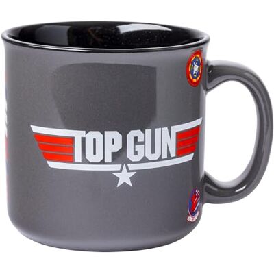 Silver Buffalo Top Gun Maverick Tasse en céramique Camper 591 ml - Publicité Silver Buffalo Top Gun Maverick Tasse en céramique Camper 591 ml - Publicité
