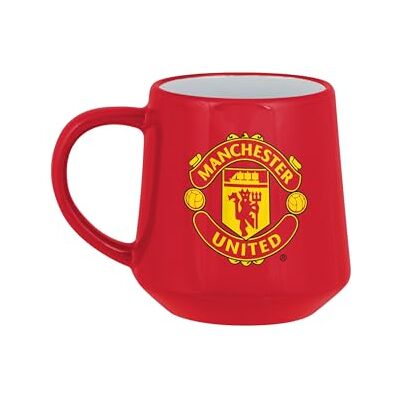 FOCO Grande tasse rouge sous licence officielle Manchester United FC - Publicité FOCO Grande tasse rouge sous licence officielle Manchester United FC - Publicité