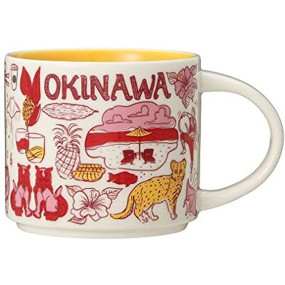STARBUCKS Tasse à café japonaise OKINAWA Been There Series Across the Globe 414 ml - Publicité STARBUCKS Tasse à café japonaise OKINAWA Been There Series Across the Globe 414 ml - Publicité
