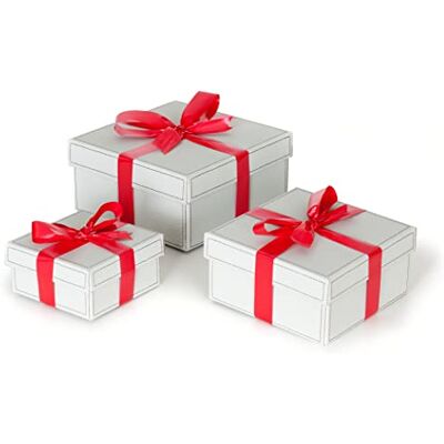 Ensemble Parfait LAVATELLI 3 Boîtes Cadeau - Boîtes cadeau - Publicité Ensemble Parfait LAVATELLI 3 Boîtes Cadeau - Boîtes cadeau - Publicité