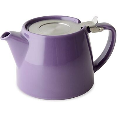 FORLIFE Stump Théière avec couvercle SLS et infuseur, 532 ml, violet - Publicité FORLIFE Stump Théière avec couvercle SLS et infuseur, 532 ml, violet - Publicité