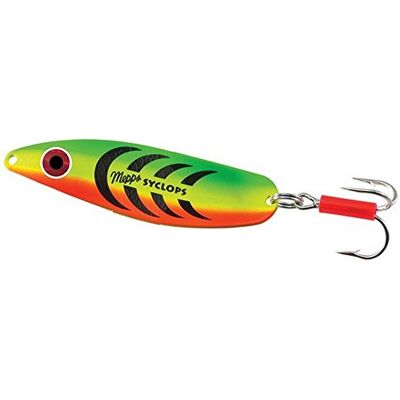 Mepps Cuiller SYCLOPS Plusieurs Couleurs Disponibles (Tiger, 2) - Publicité Mepps Cuiller SYCLOPS Plusieurs Couleurs Disponibles (Tiger, 2) - Publicité