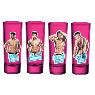Surprisez-vous SV VERRE SHOOTER MODÈLE HOMME 75ML ROSE - Publicité Surprisez-vous SV VERRE SHOOTER MODÈLE HOMME 75ML ROSE - Publicité