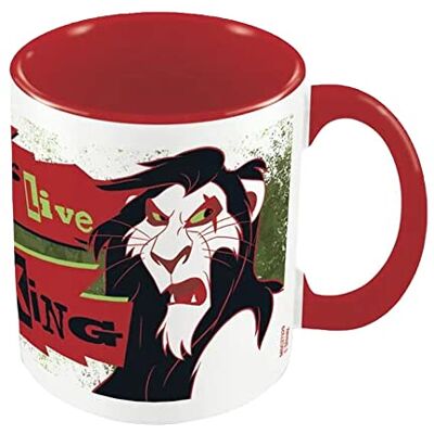 Pyramid MGC27329 Disney Tasse en céramique avec boîte cadeau Motif Long Live The King Capacité 325 ml Noir - Publicité Pyramid MGC27329 Disney Tasse en céramique avec boîte cadeau Motif Long Live The King Capacité 325 ml Noir - Publicité