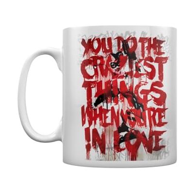 Pyramid Mug en céramique Batman (Harley Quinn Love) Blanc – 315 ml – Taille unique - Publicité Pyramid Mug en céramique Batman (Harley Quinn Love) Blanc – 315 ml – Taille unique - Publicité