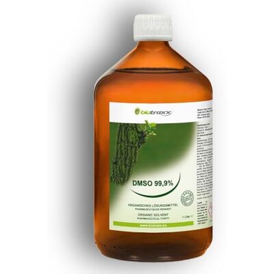 biotraxx DMSO Dimethyl Sulfoxide Organic Solvent 99.9% Brown Glass Bottle 1000 ml Made in Germany - Publicité biotraxx DMSO Dimethyl Sulfoxide Organic Solvent 99.9% Brown Glass Bottle 1000 ml Made in Germany - Publicité