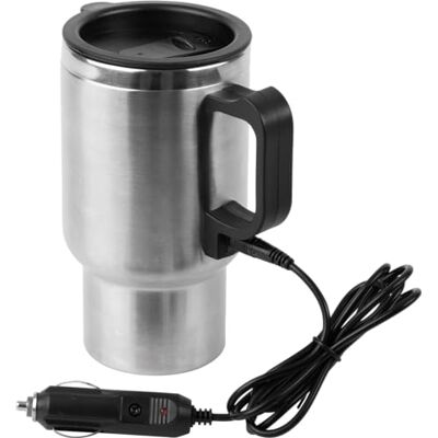 Cao C.A.O. Mug Isotherme 12V 0,50 litres en INOX + PP Hauteur 15,5 cm Diamètre ø 6,8 cm (Base) ø 8,6 cm (Haut) - Publicité Cao C.A.O. Mug Isotherme 12V 0,50 litres en INOX + PP Hauteur 15,5 cm Diamètre ø 6,8 cm (Base) ø 8,6 cm (Haut) - Publicité