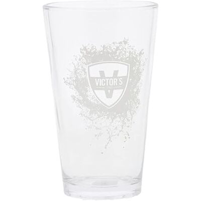 PLANETE DRINKS SPECIALISTE DES BOISSONS DU MONDE VERRES A BIERE VICTOR'S DRINKS VERRE 50CL - Publicité PLANETE DRINKS SPECIALISTE DES BOISSONS DU MONDE VERRES A BIERE VICTOR'S DRINKS VERRE 50CL - Publicité