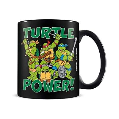 TMNT - Classic Mug - 11oz - Noir - Mug - Publicité TMNT - Classic Mug - 11oz - Noir - Mug - Publicité