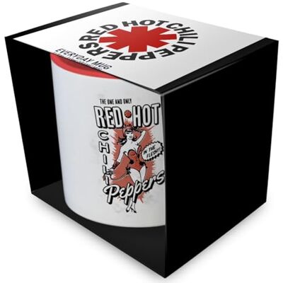 Pyramid Tasse à café en céramique avec motif de piment rouge (bande dessinée) 315 ml Taille unique - Publicité Pyramid Tasse à café en céramique avec motif de piment rouge (bande dessinée) 315 ml Taille unique - Publicité