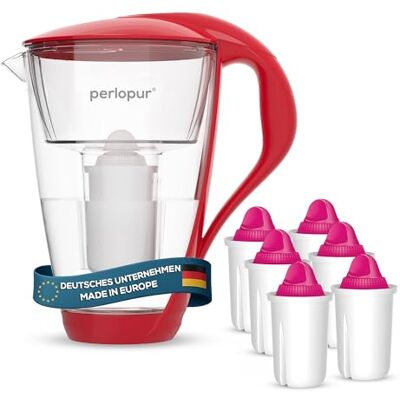 PearlCo - Glas-Wasserfilter - Rouge - Publicité PearlCo - Glas-Wasserfilter - Rouge - Publicité
