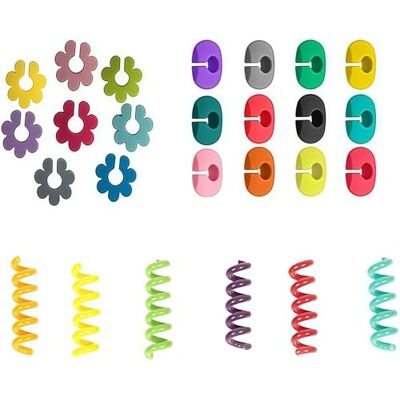 Loopunk Marqueurs pour Verres, Marqueurs de Vin Colorés Pendentifs de Boisson Marqueurs de Vin en Silicone pour verres à vin pour fête, champagne, cocktail, Martini, couleurs assorties, 26 Pezzi - Publicité Loopunk Marqueurs pour Verres, Marqueurs de Vin Colorés Pendentifs de Boisson Marqueurs de Vin en Silicone pour verres à vin pour fête, champagne, cocktail, Martini, couleurs assorties, 26 Pezzi - Publicité