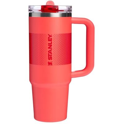 Stanley Quencher Pro Tour Flipstraw Gobelet 887 ml Corail Délavé - Publicité Stanley Quencher Pro Tour Flipstraw Gobelet 887 ml Corail Délavé - Publicité