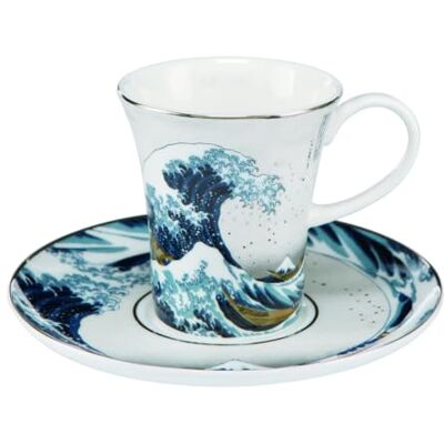 Ensemble tasse à espresso La Grande Vague - Artis Orbis Goebel - Publicité Ensemble tasse à espresso La Grande Vague - Artis Orbis Goebel - Publicité